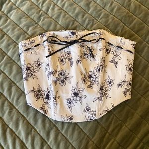 Strapless Corset Top
